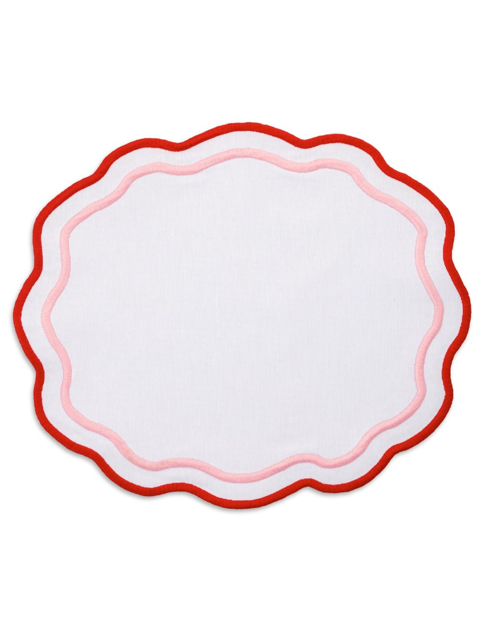 Morgan Placemat and Napkin Set in Pink