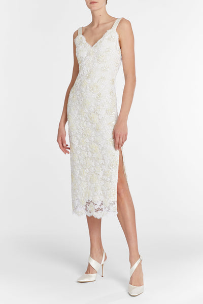 ANDMARY Sandra lace dress ホワイト ANDMARY】Sandra lace dress