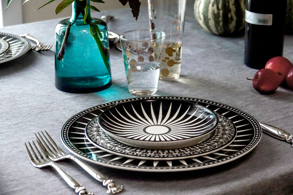 Marrakech Canapes Plates Boxed, Set of 4