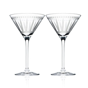 Marrakech Martini Glasses Set of 2 - Caskata