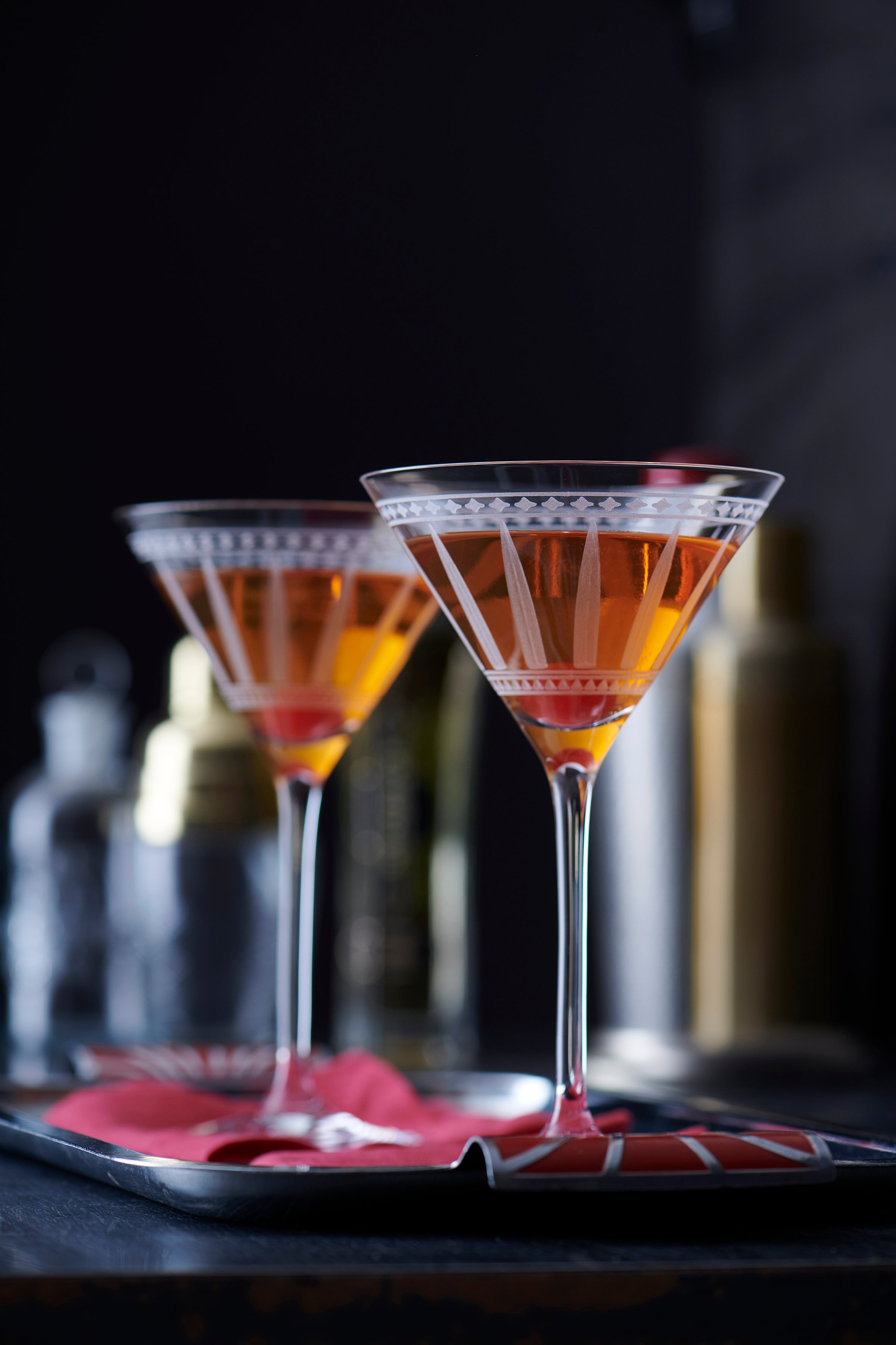 Caskata Marrakech Martini Glasses - Thumbnail 3