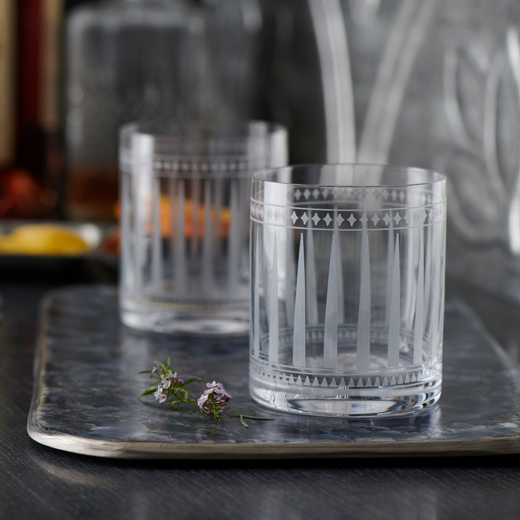 Marrakech Short Drink Glasses, Set of 2