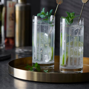 Marrakech Tall Drink Glasses, Set of 2