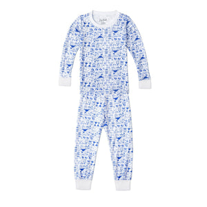 Joy Street Kids Martha's Vineyard Pajamas, blue