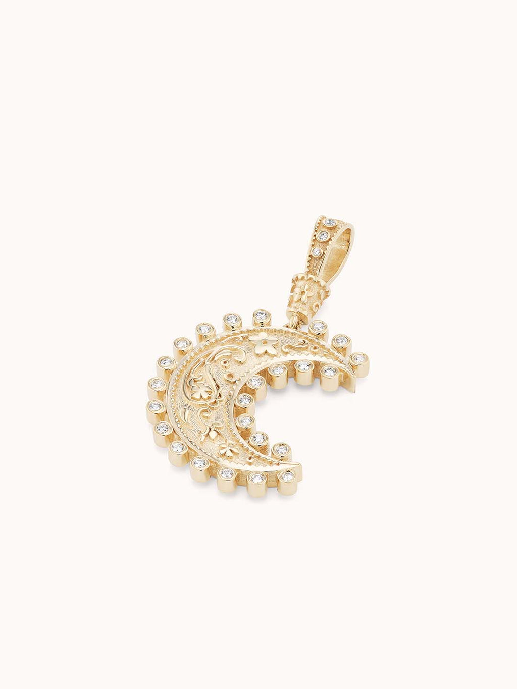 Medium Southwestern Moon Charm