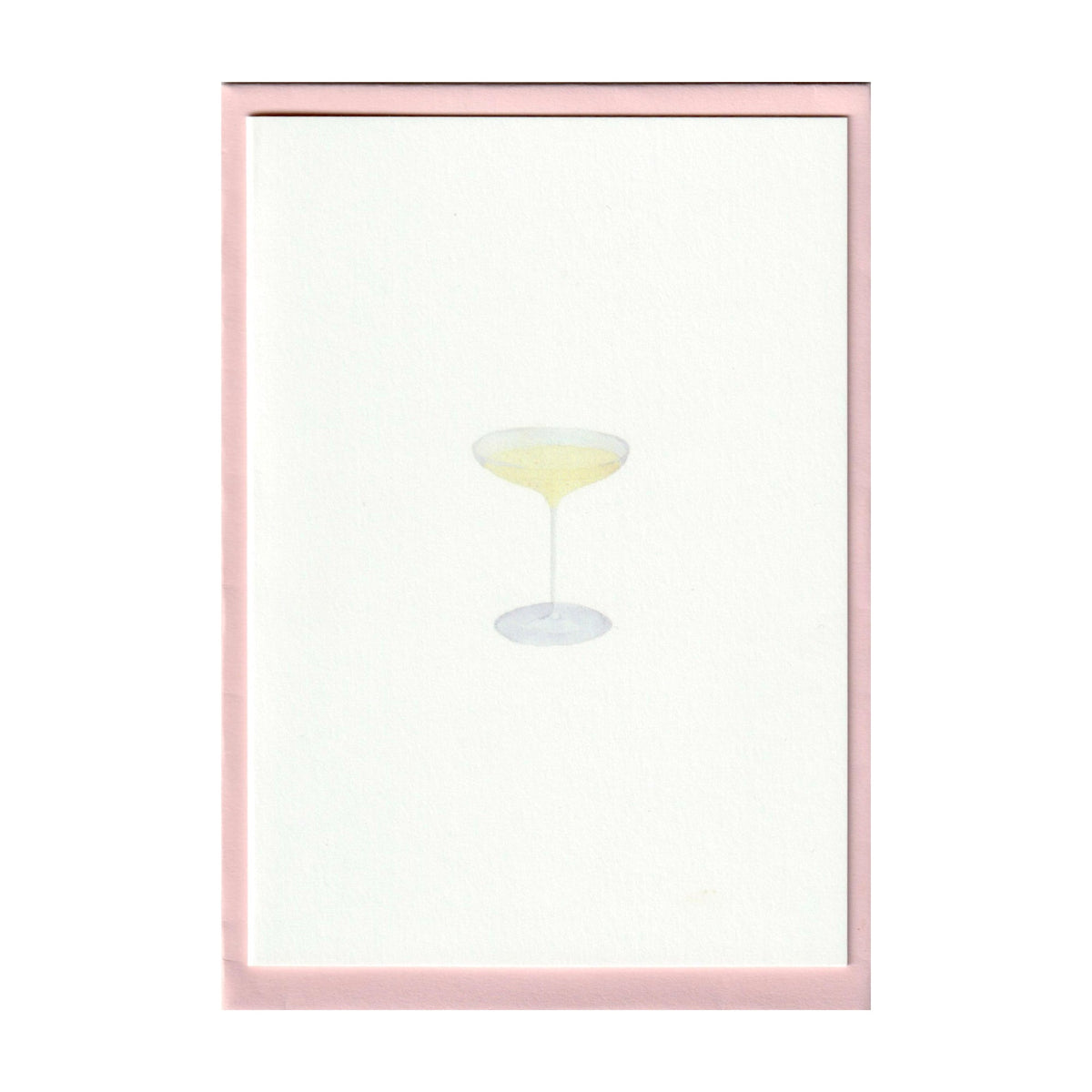 Champagne Coupe Cards, Set of 5