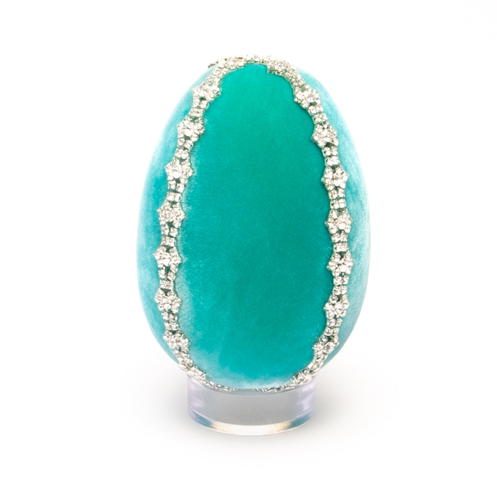 Mermaid Crystal Trimmed Egg