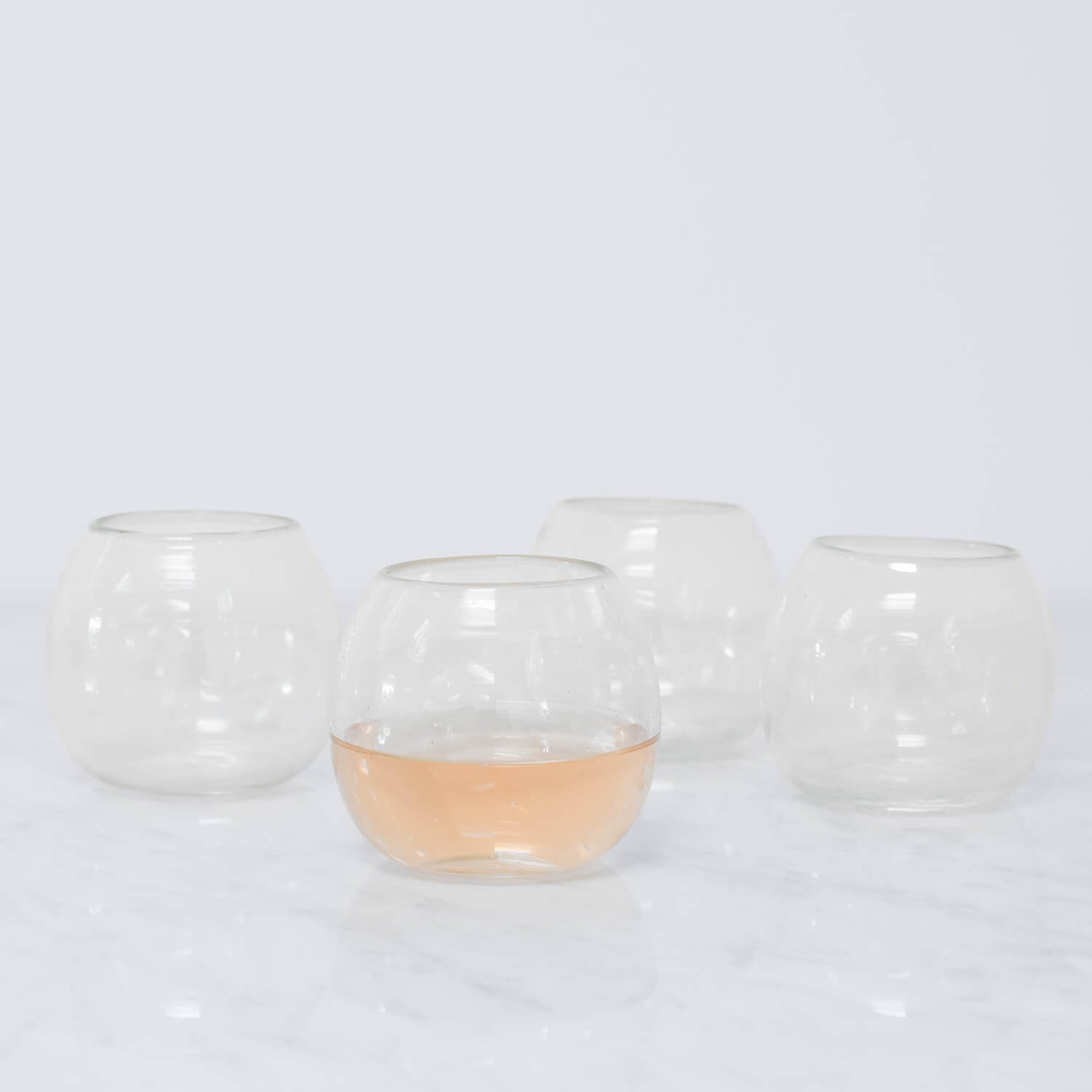 Apasco Cocktail Glasses - Clear - Set of 4