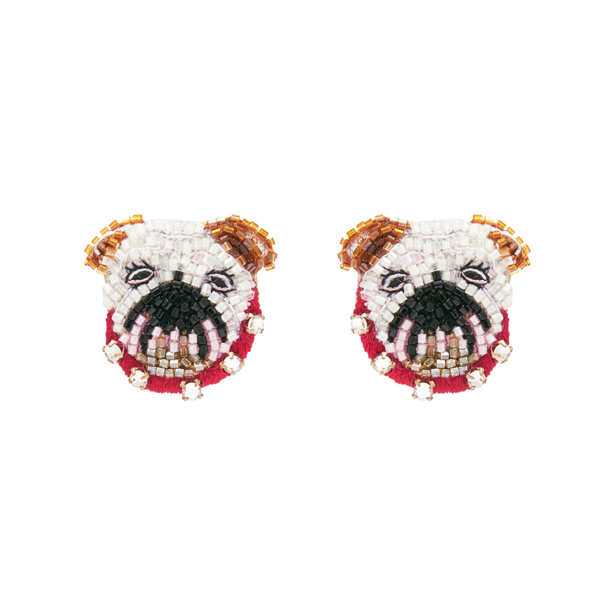 Bulldawg Stud Earring