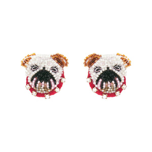 Bulldawg Stud Earring