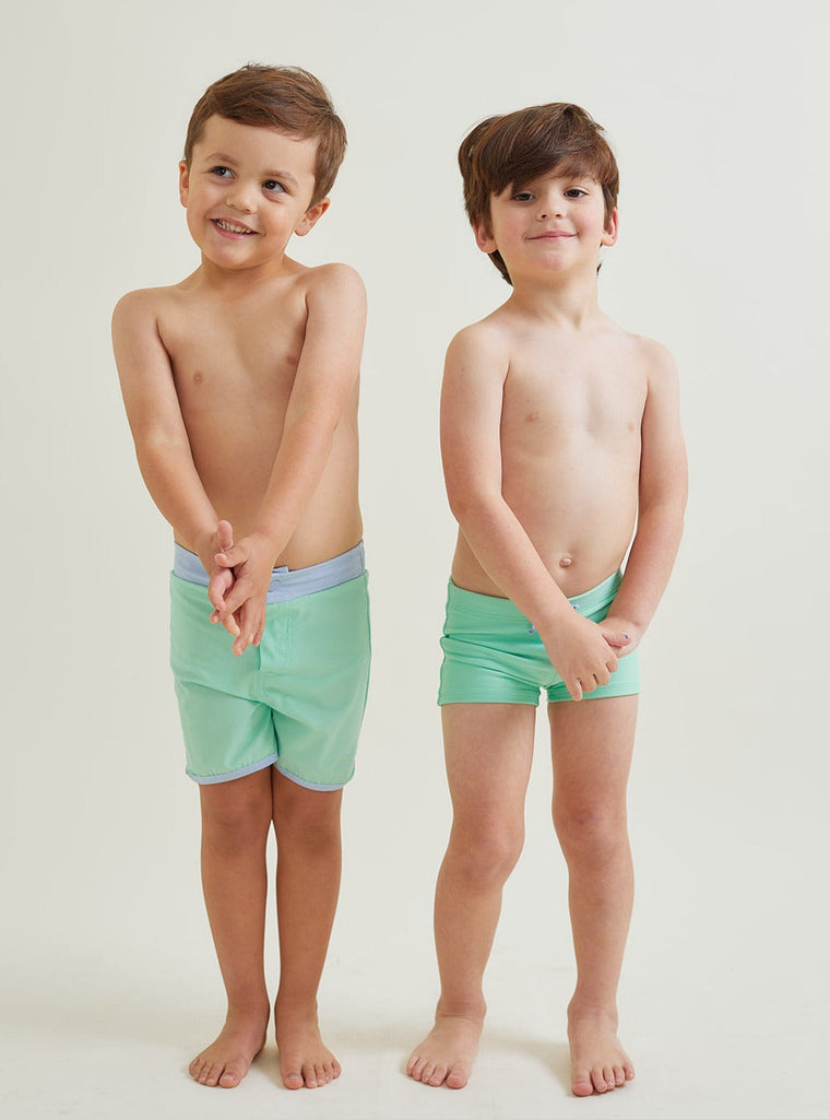 Boy's Palm Green Brief