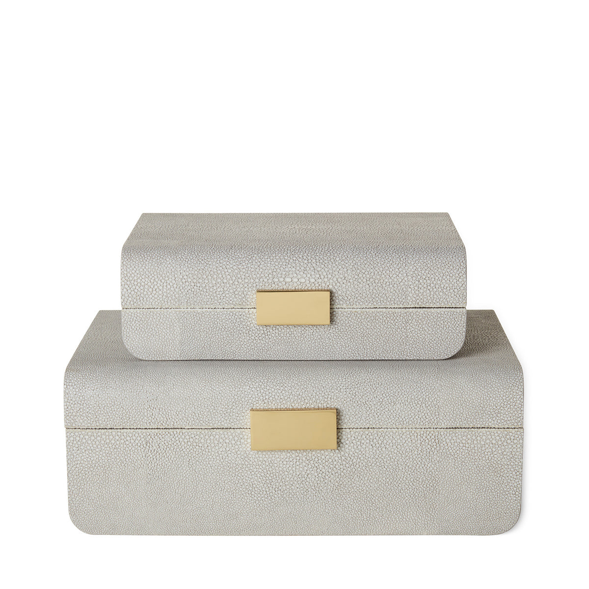 Aerin Modern Shagreen Jewelry Box on Over The Moon