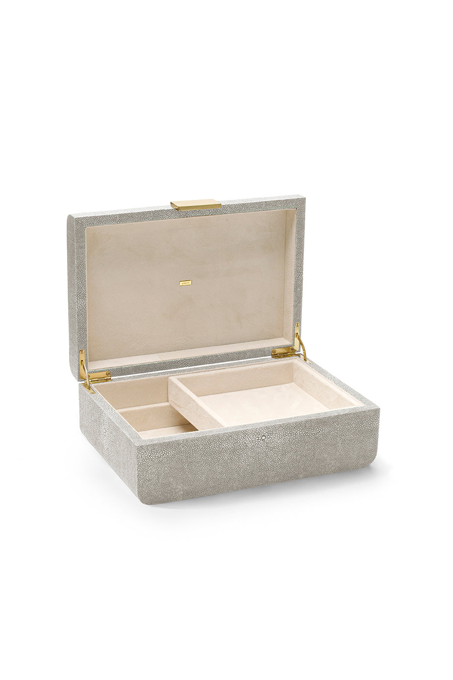 Aerin Modern Shagreen Jewelry Box on Over The Moon