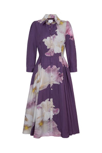 Montecito Shirt Dress Purple Iris x Rachel Levy