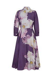 Montecito Shirt Dress Purple Iris x Rachel Levy