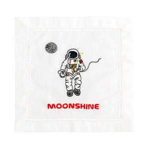 Moonshine Cocktail Napkins, Set of 4