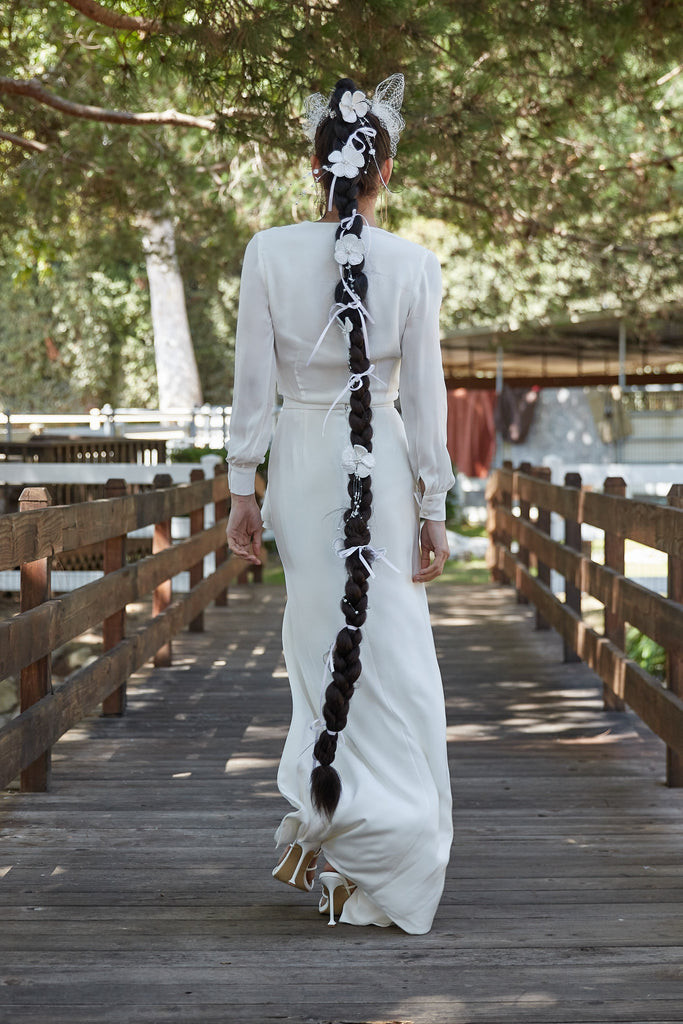 Moraine Silk Wrap Blouse