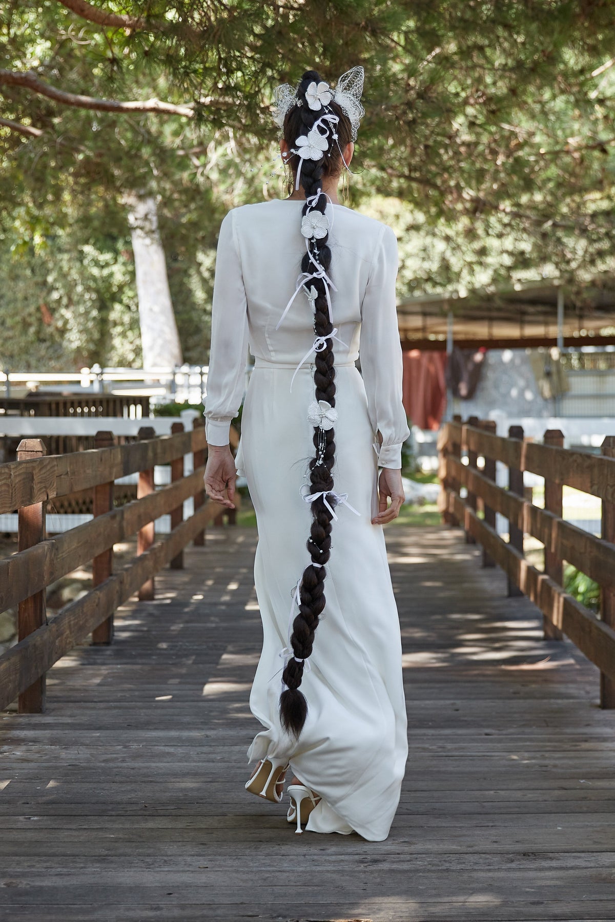 Moraine Silk Wrap Blouse