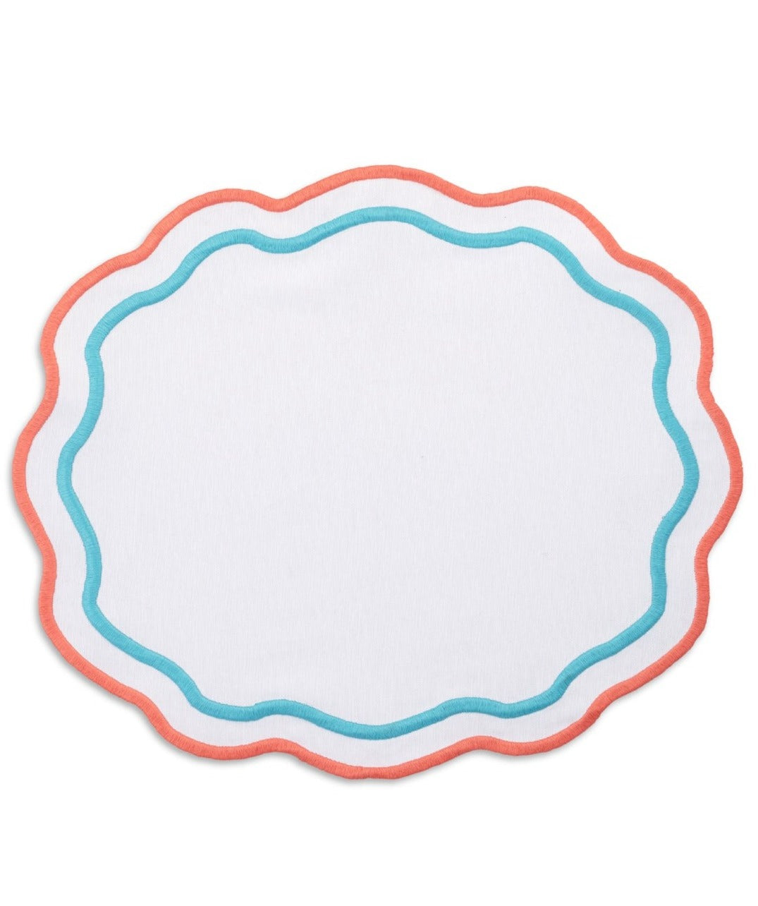 Morgan Placemat and Napkin Set in Turquoise