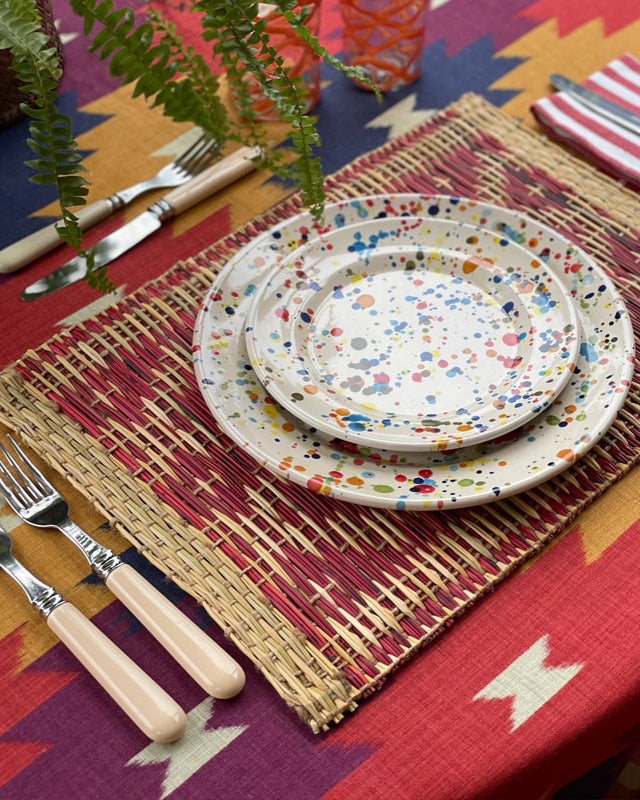 Moroccan Placemat in Red