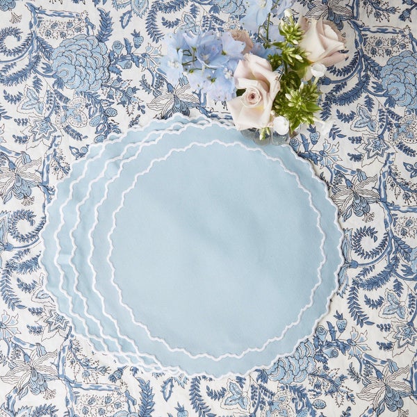 Beatrice Blue Placemats (Set of 4)