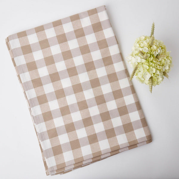 Biscuit Gingham Tablecloth