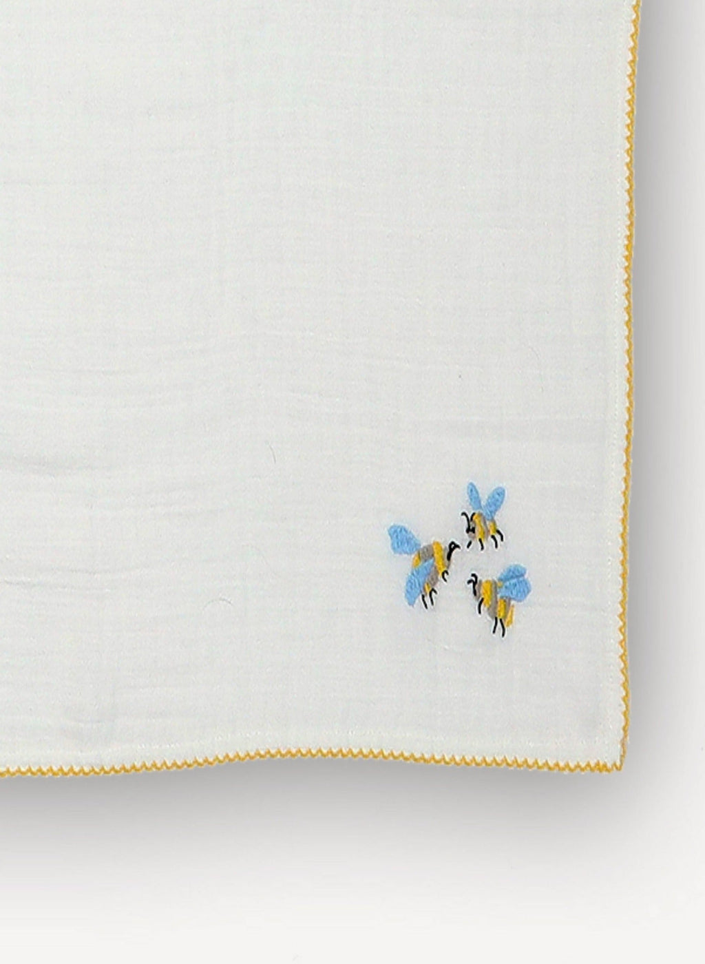 Bumblebee Embroidered Shawl Blanket