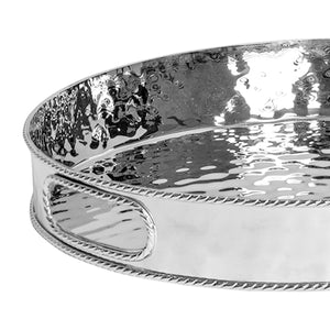 Graham Silver Round Tray