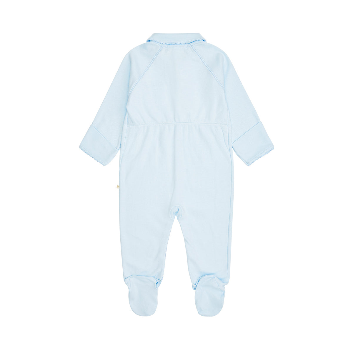 Angel Wing Sleepsuit With Mittens in Blue