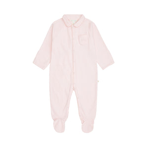 Angel Wing Sleepsuit With Mittens in Pink