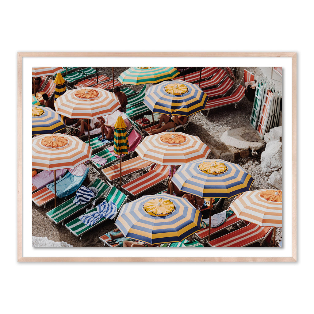 Rainbow Umbrellas Print