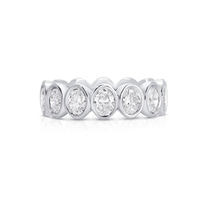 NS Bezel Oval Eternity Band