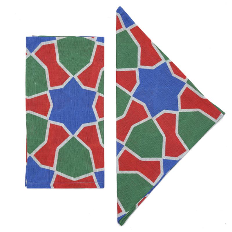 Tiles Napkins, Set of 4