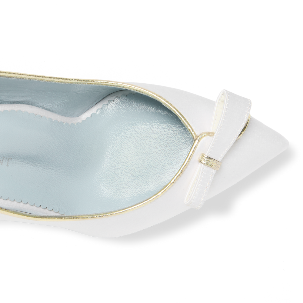 Perfect Natalie Sling 50 in White Satin