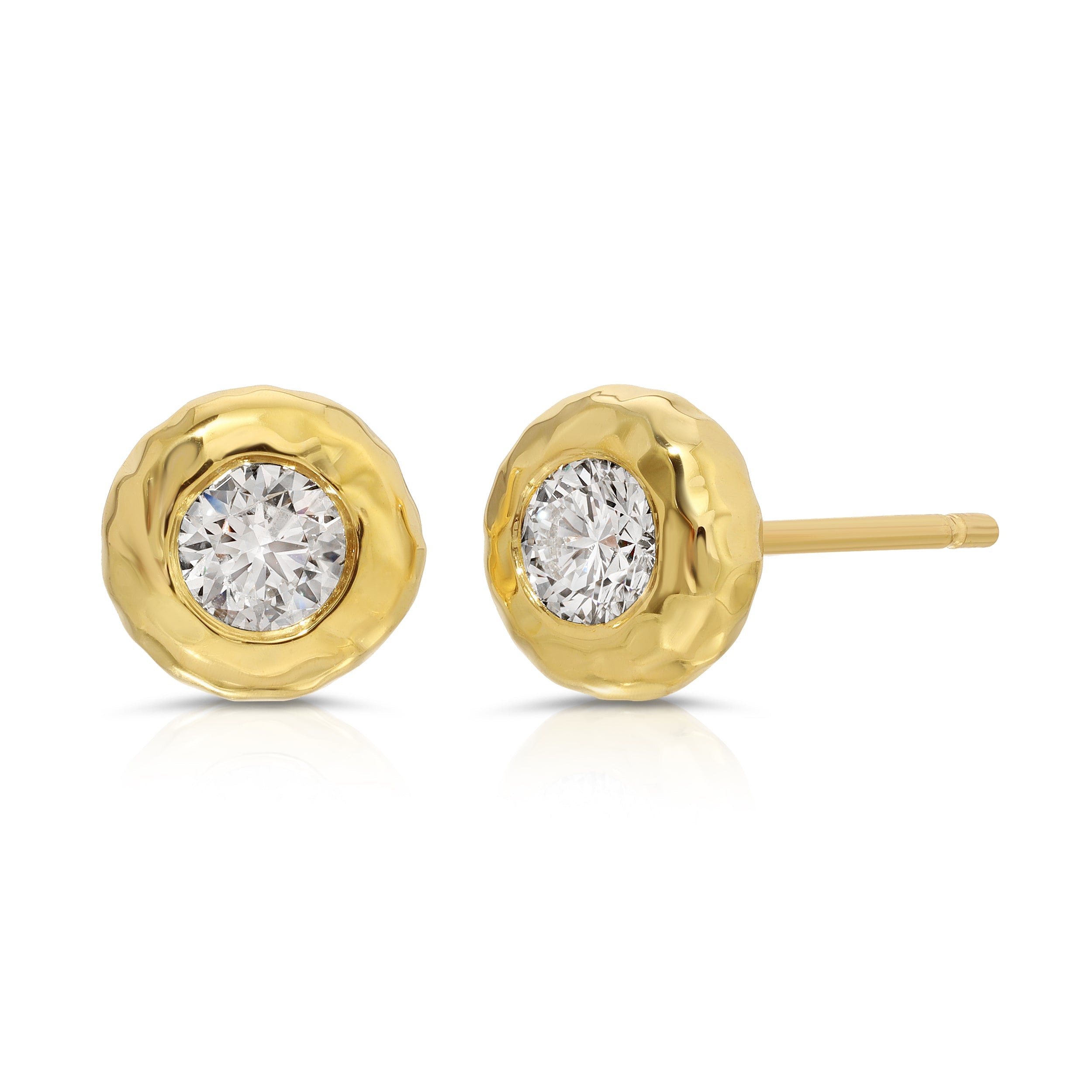 Nesting Gem Studs in Half Carat Diamond