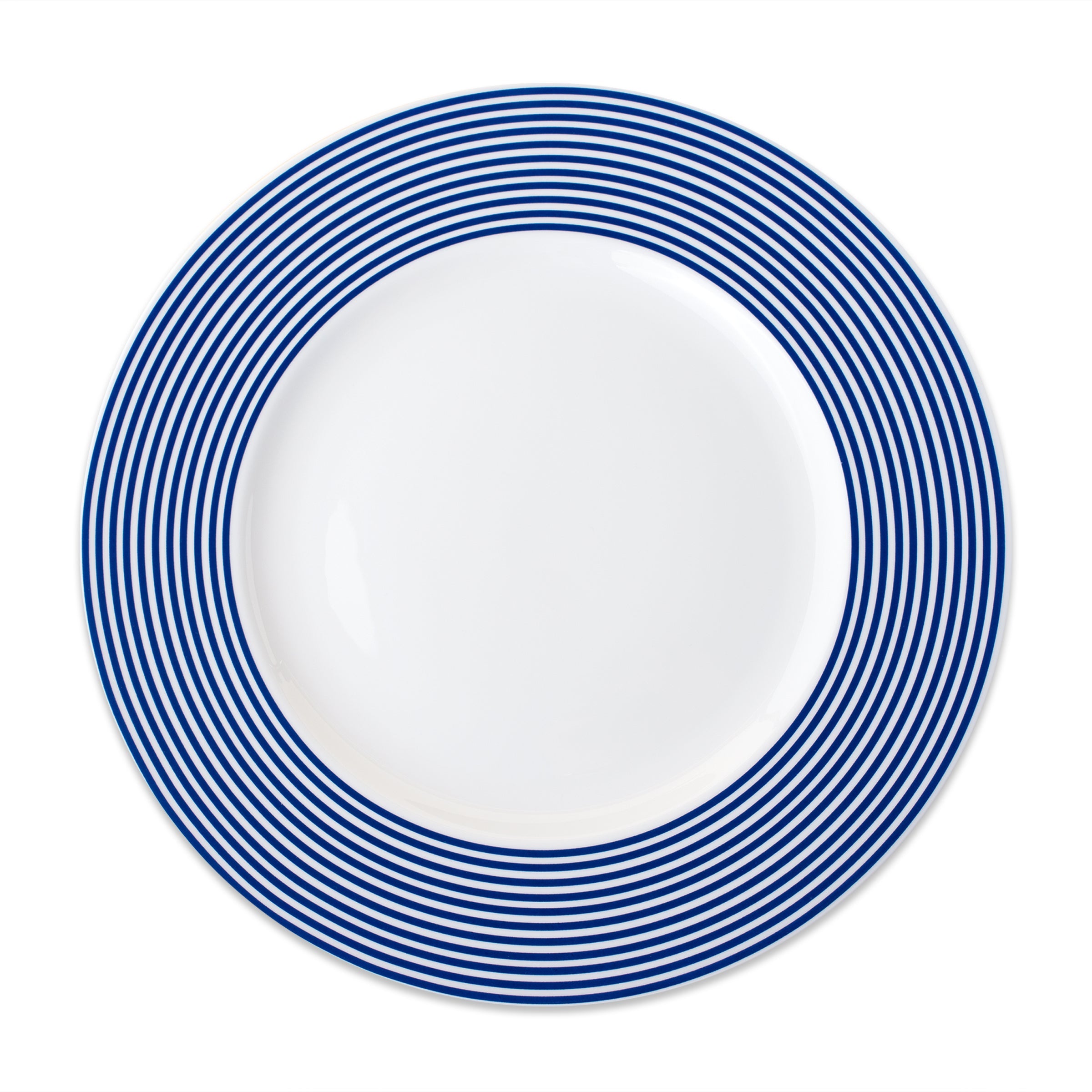 Newport Racing Stripe Dinner Plate - Caskata