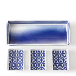 Newport Nested Appetizer Tray Set - Caskata