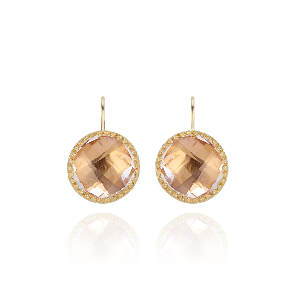 Olivia Button Earrings