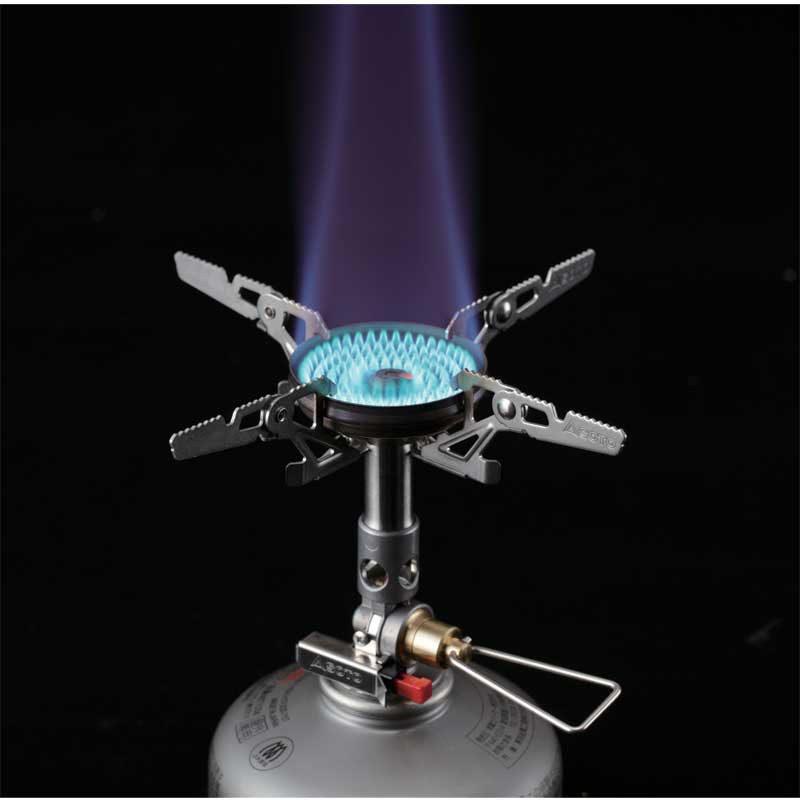 WindMaster Backpacking Stove with 4Flex Pot Support
