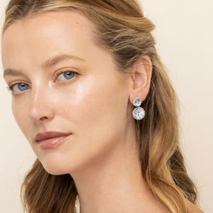 L&H Bride Olivia Small Day/Night Earrings