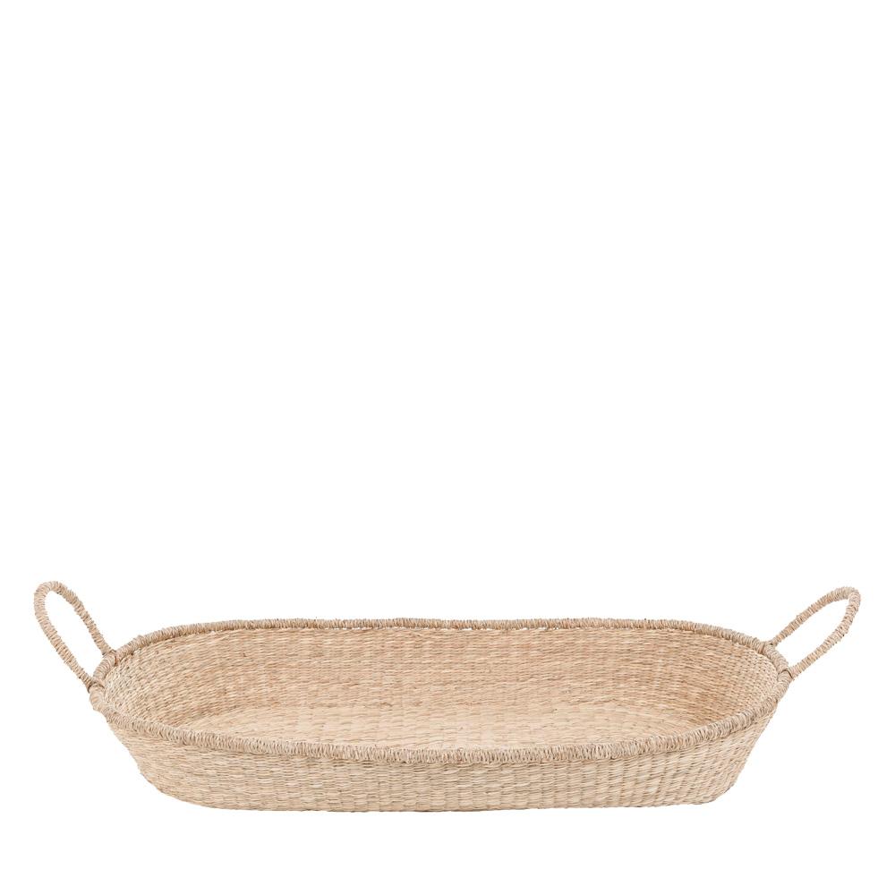 Nyla Seagrass Changing Basket