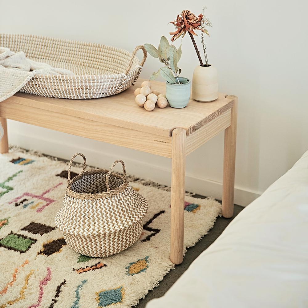 Reva Seagrass Changing Basket