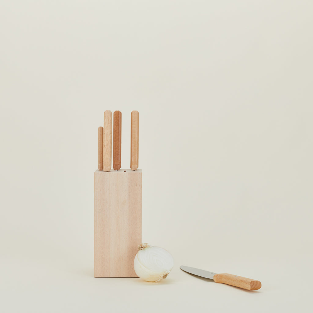 Beechwood Knives Set