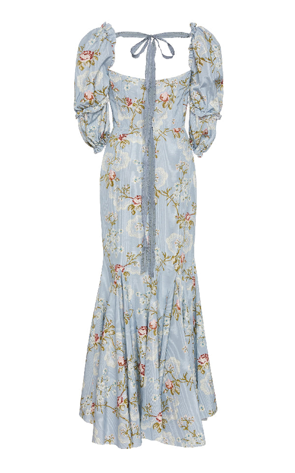 Olya Dress in Archival Blue