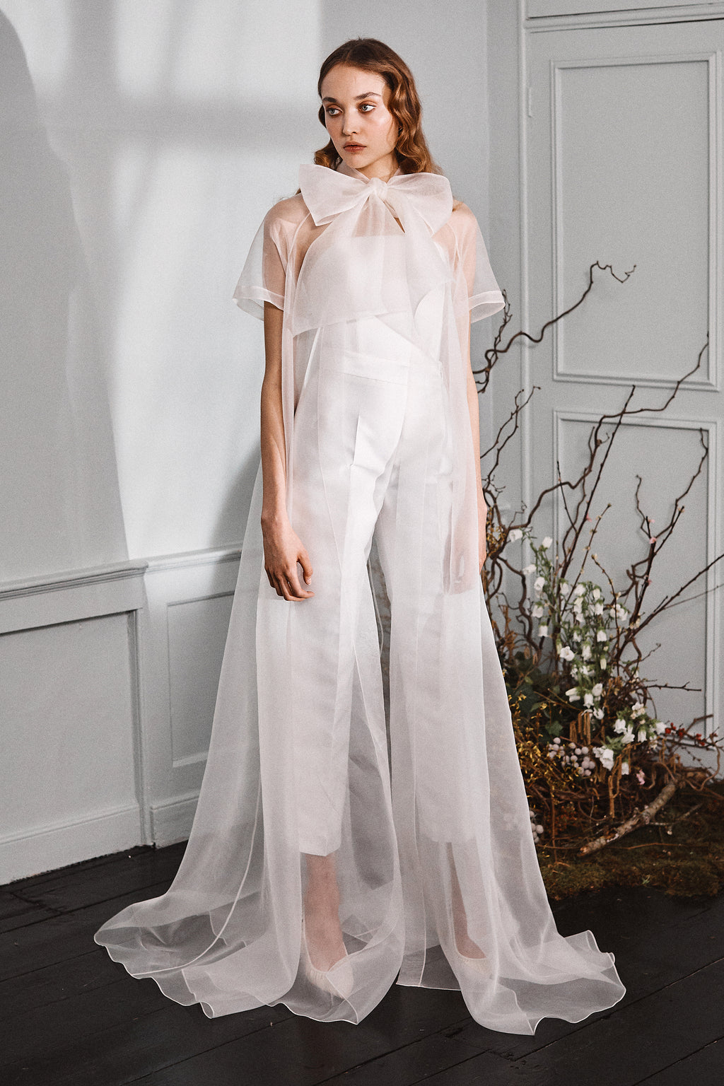 Bow Jacket Floor-Length