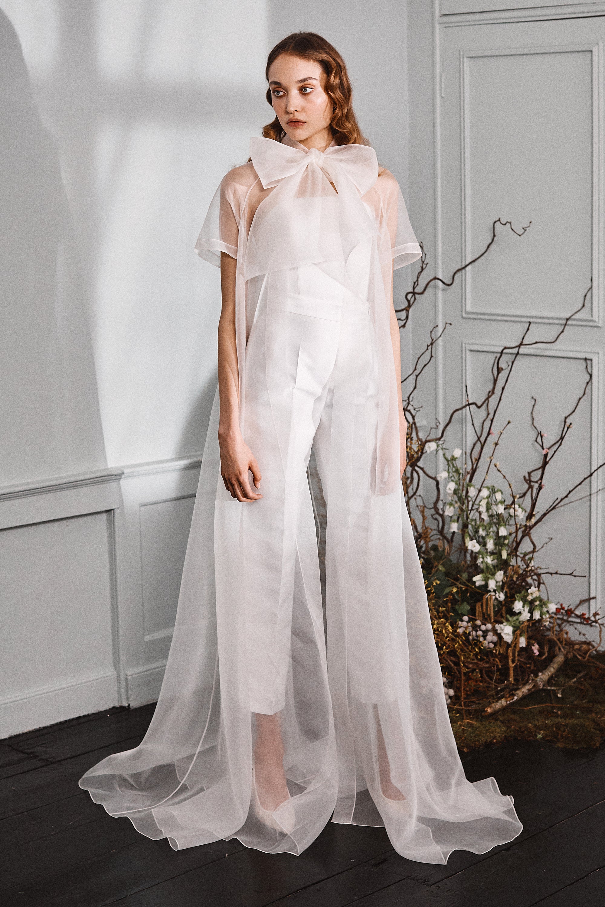 Bow Jacket Floor-Length