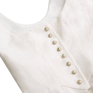 Ottilie Bodice in Ivory