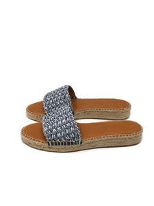 Saran Sandal in Blue