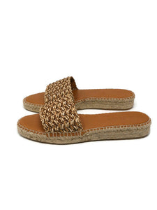 Saran Sandal in Brown