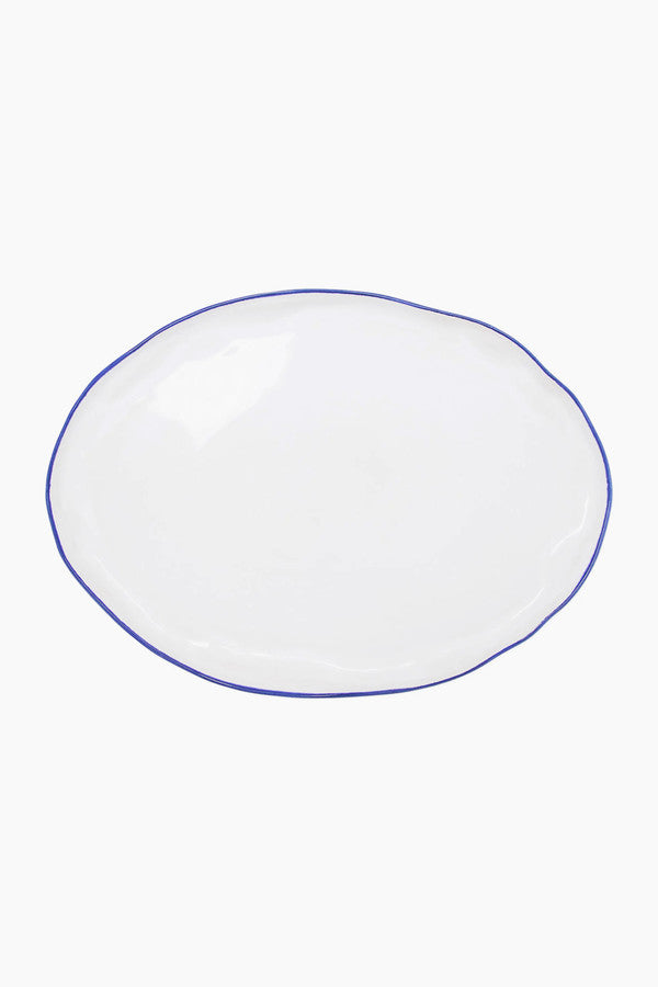 Aurora Edge Large Oval Platter